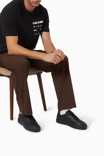 Premier Signature Sneakers in Leather