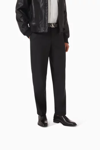 Oxford Lace-up Shoes in Leather