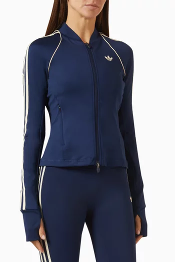 Sport Superstar Midlayer Jacket in Stretch Interlock