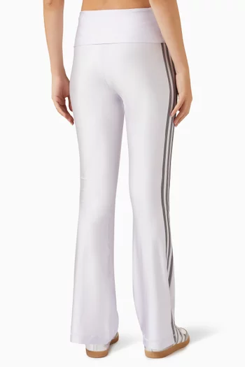 Sport Superstar Flared Leggings in Stretch Tricot