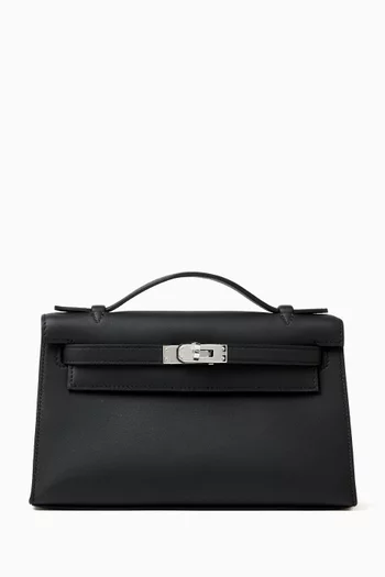 Unused Kelly Pochette in Swift Leather
