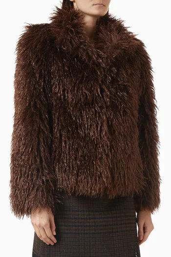 Blisse Jacket in Faux Fur