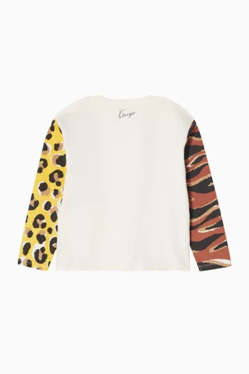 Tiger Graphic T-shirt in Cotton