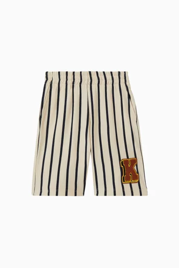 Striped Shorts in Cotton