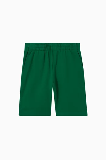 Dice Logo Sweat Shorts in Cotton