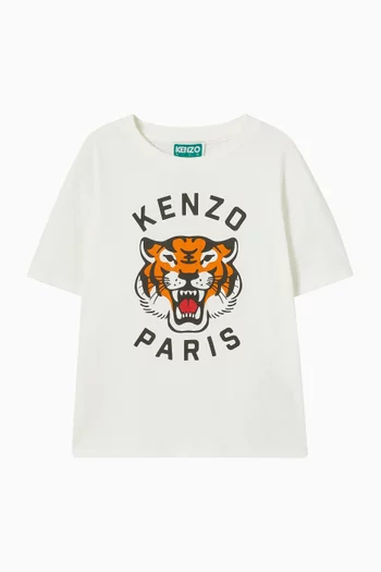 Logo Graphic T-Shirt in Cotton Jersey