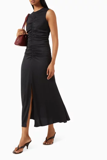 Hayworth Gathered Dress