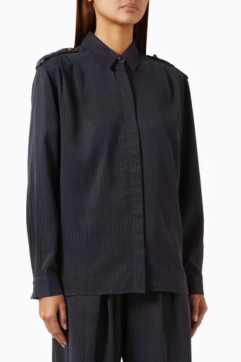 Ginnie Shirt in Cupro Blend