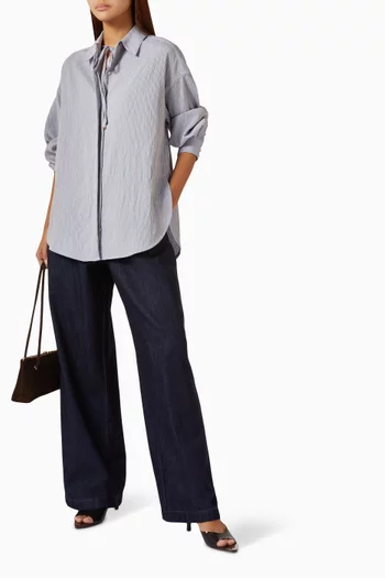 Liza Tie-neck Shirt