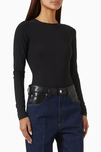 Aura Long-sleeve Bodysuit
