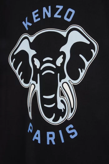 Logo Graphic T-shirt in Cotton