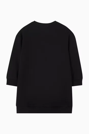 Boke Flower Sweatshirt Dress in French Terry