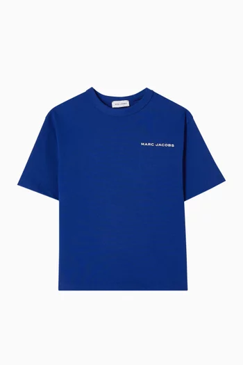 Printed T-shirt in Cotton Jersey