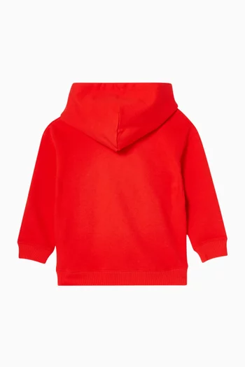 Floral Fleece hoodie