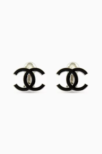 2006 CC Logo Clip-on Earrings
