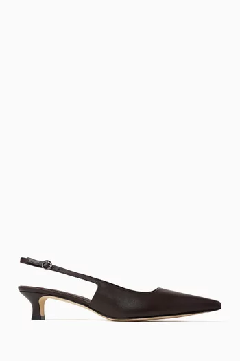 Catrina 35 Slingback Pumps in Nappa Leather