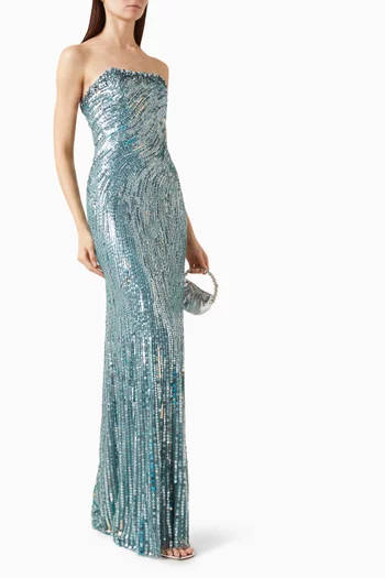 Helix Embellished Gown