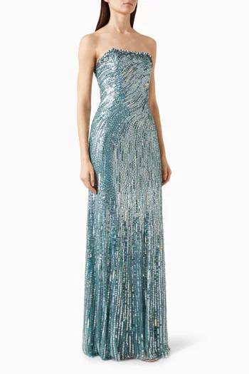 Helix Embellished Gown