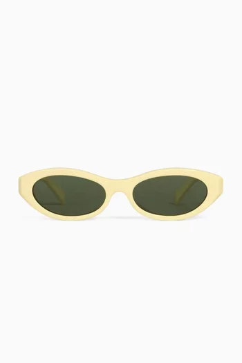 Triomphe Mini Sunglasses in Acetate