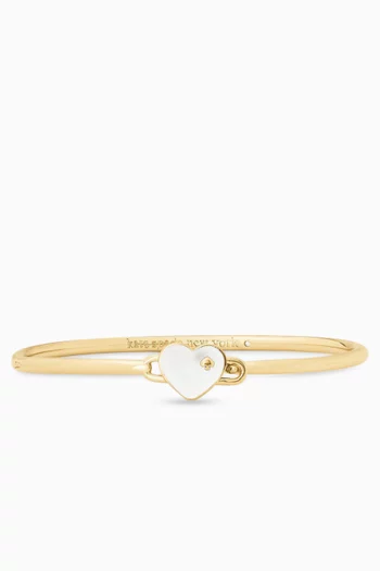 Heart & Spade Enamel Bangle