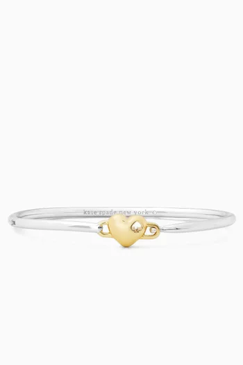 Heart & Spade Bangle