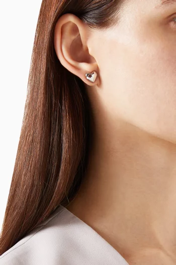 Heart & Spade Stud Earrings