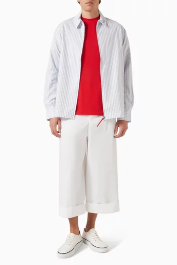 La Chemise Flash Striped Shirt in Cotton
