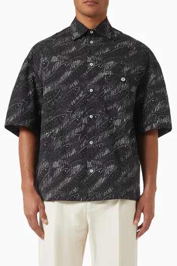 Rio Printed Shirt in Cotton