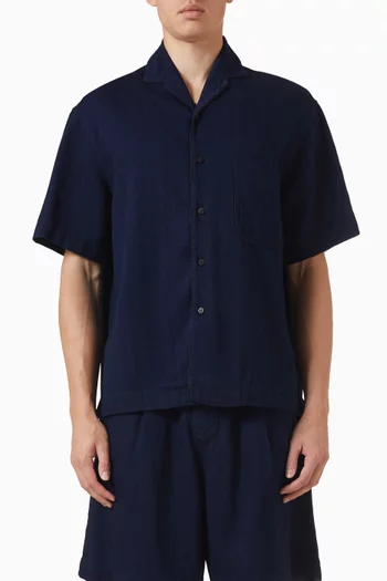 Pyjama Shirt in Denim