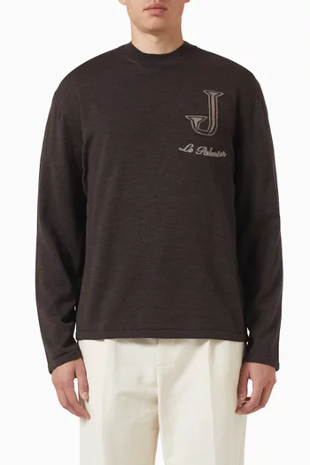 Herisson Sweater in Virgin Wool Blend