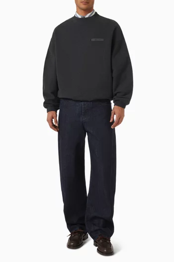 Ruban Sweatshirt in Cotton-jersey