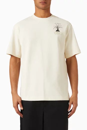 Palmier Logo T-shirt in Jersey