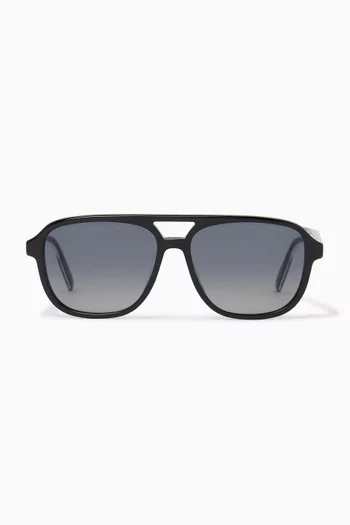 DioRibbon A1I Pilot Sunglasses in Acetate
