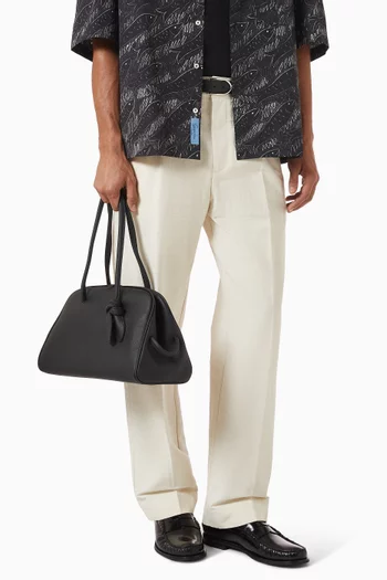 The Turismo Bowling Bag in Grained Calfskin