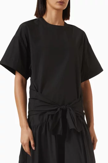 Belted Boxy Top