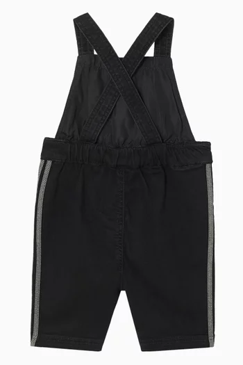 Short Dungarees in Denim