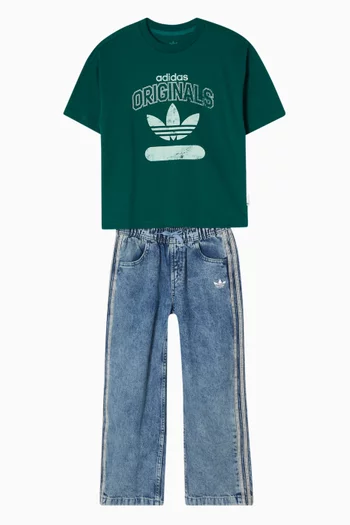 Firebird Track Pants in Denim