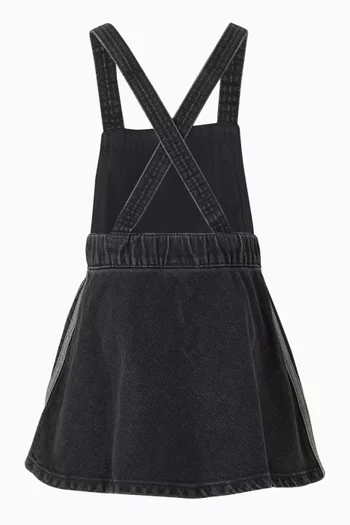 Dungaree Dress in Denim