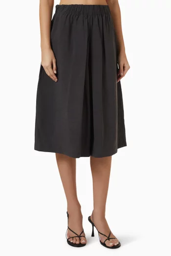 Lexie Culottes in Washed Silk