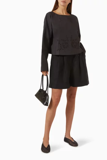 Hansel Broderie Anglaise Top in Cotton