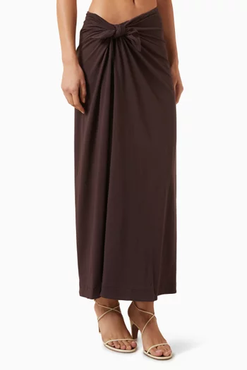Goa Tie-waist Skirt in Jersey