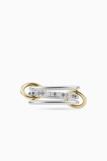 Sonny SG Gris Ring in Sterling Silver & 18kt Gold