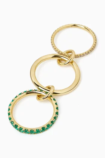 Norah Emerald Ring in 18kt Gold