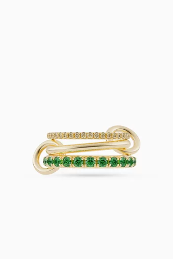 Norah Emerald Ring in 18kt Gold