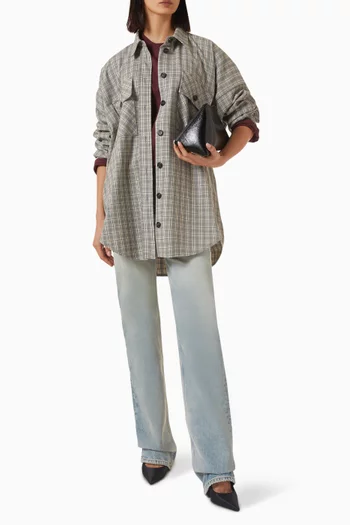 Elsa Pocket Shirt in Virgin Wool