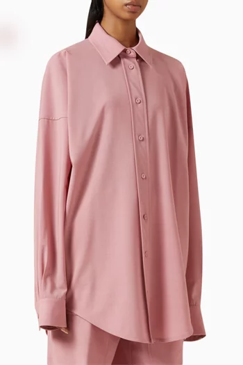 Elsa Shirt in Virgin Wool