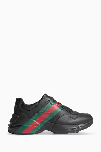 Rhyton Sneakers in Leather