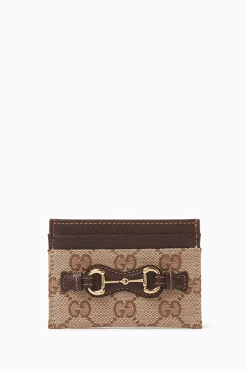 Horsebit Card Holder