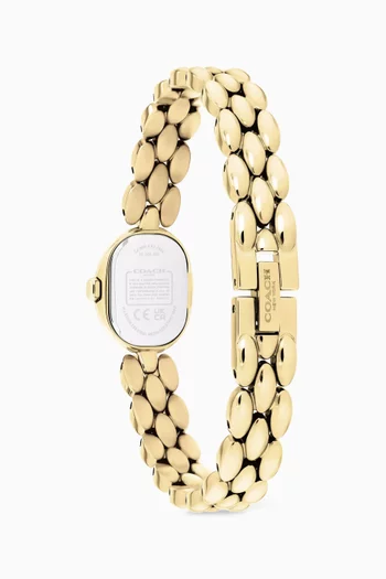 Sammy Quartz Stainless Steel Watch, 18mm