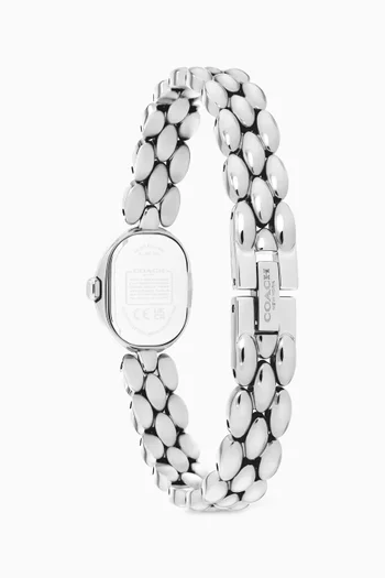 Sammy Quartz Stainless Steel Watch, 18mm